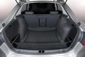 Empty trunk of the large car